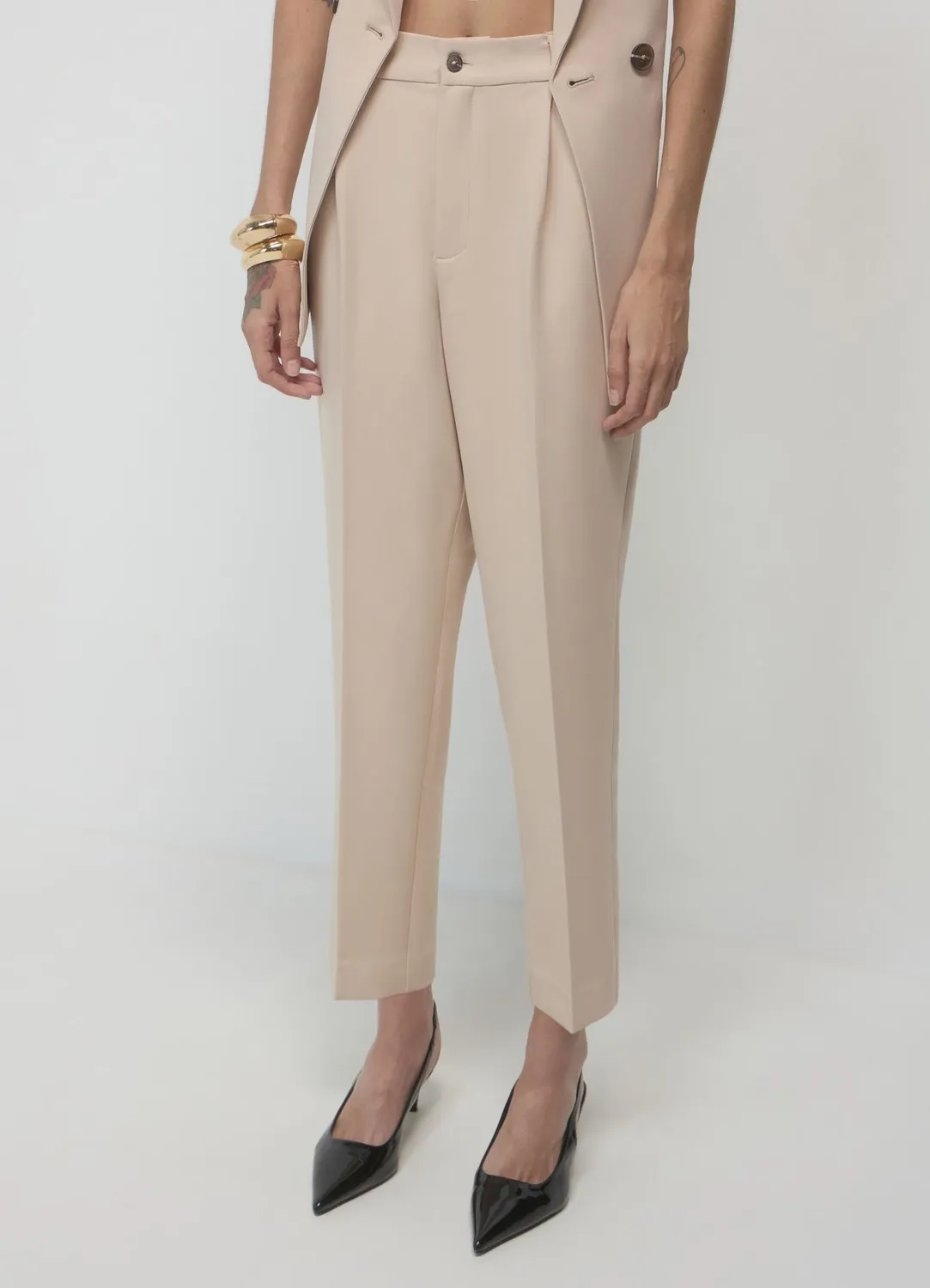 Calliope pantalon uni femme regular