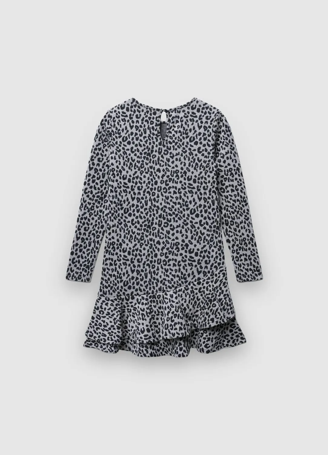 Calliope Robe Fille Animalier à Volants