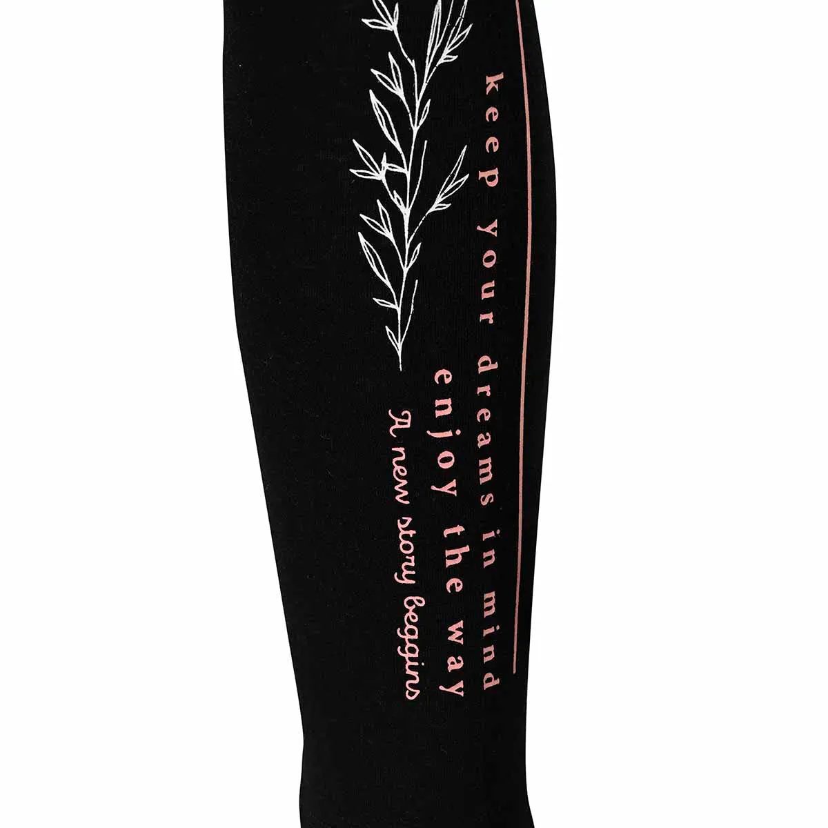Robe di Kappa Brook Legging noir fille coton
