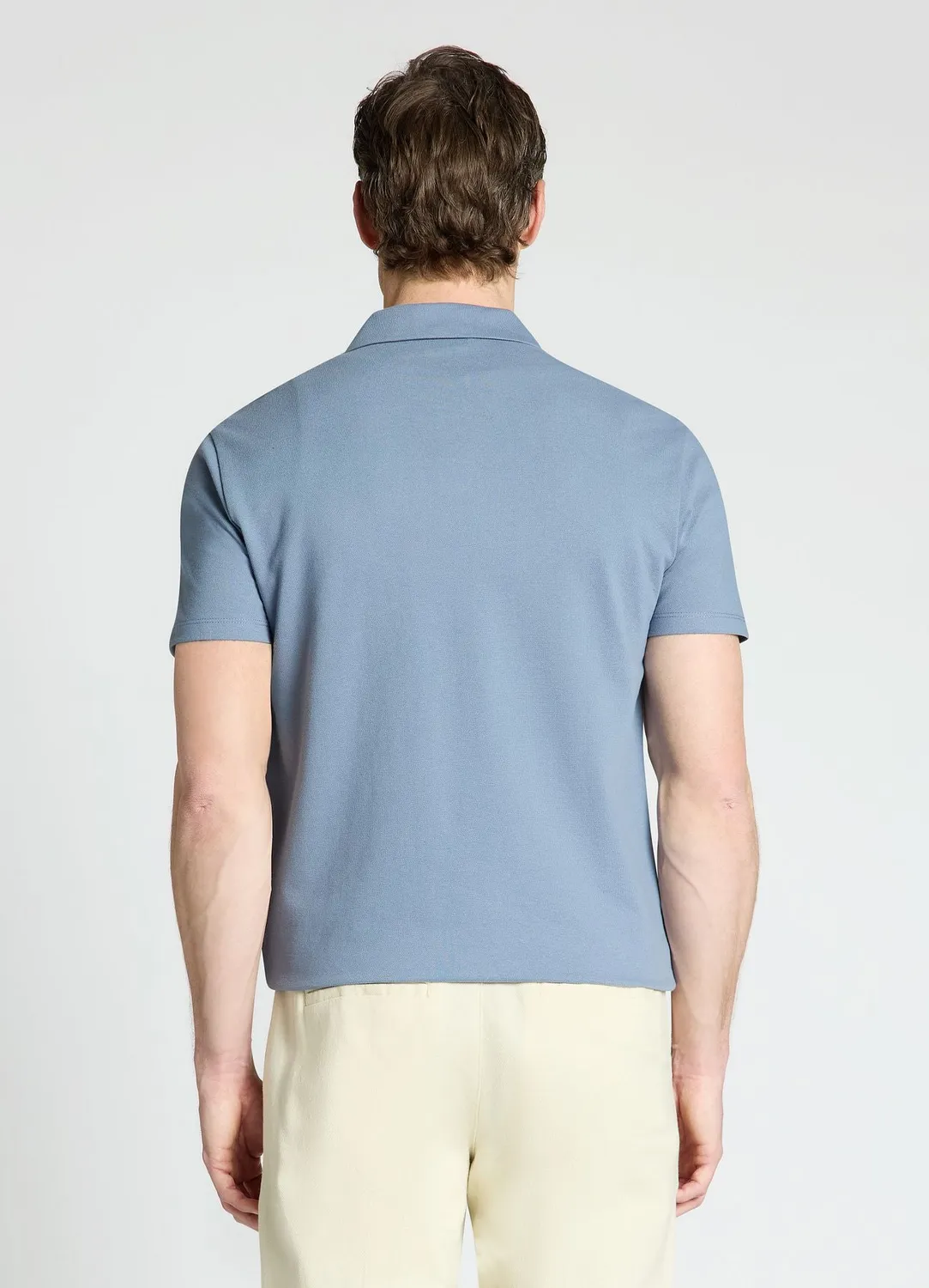 Calliope Polo uni homme manches courtes