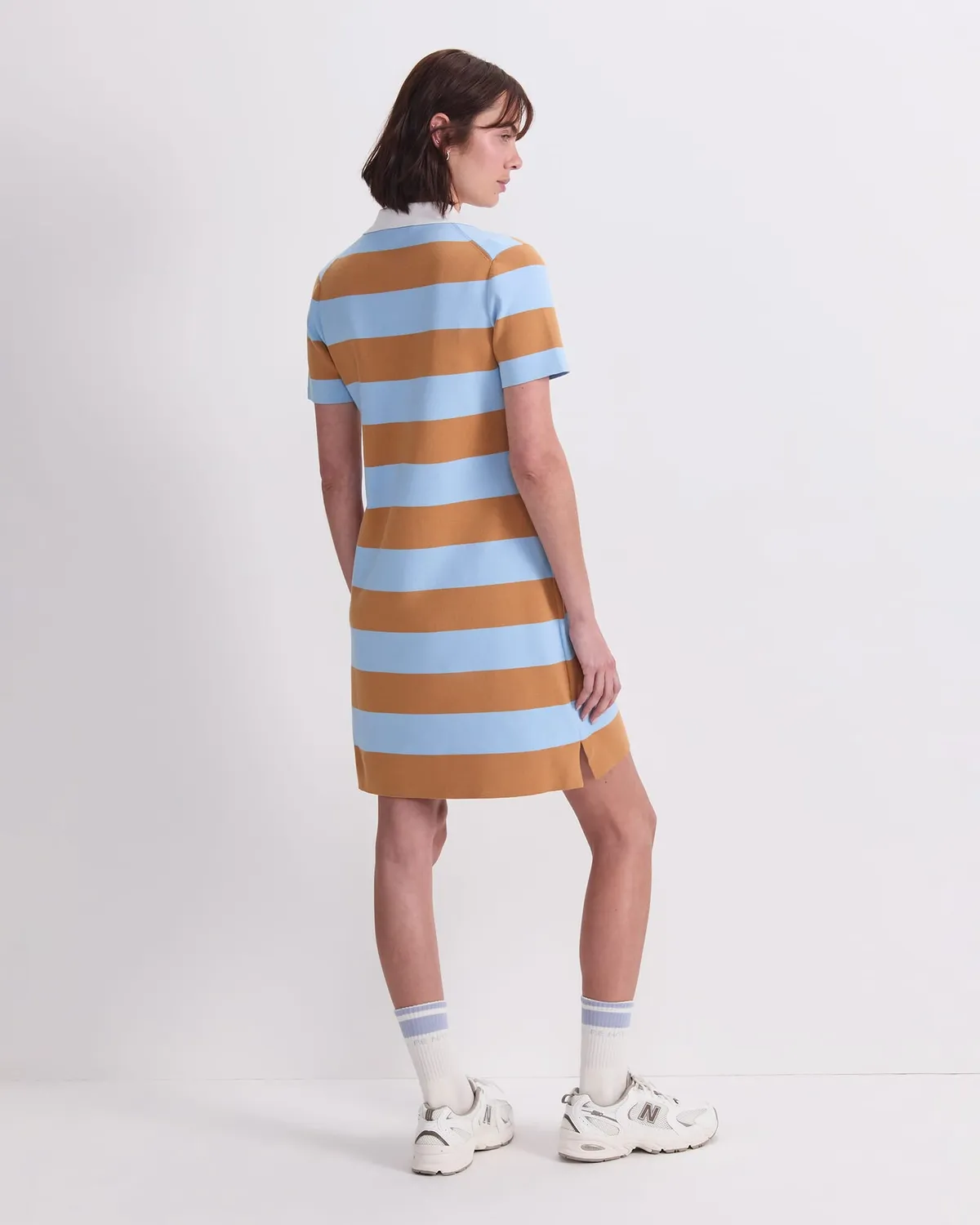 Sportscraft Knit Polo Mini robe maille col V