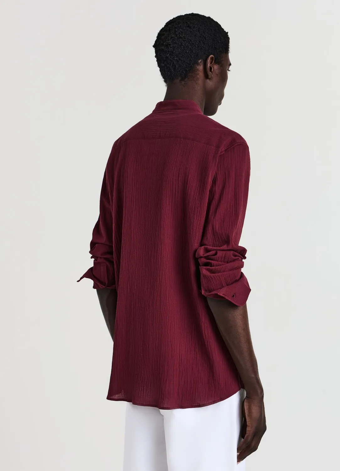 Calliope Camicia coreana chemise homme coton