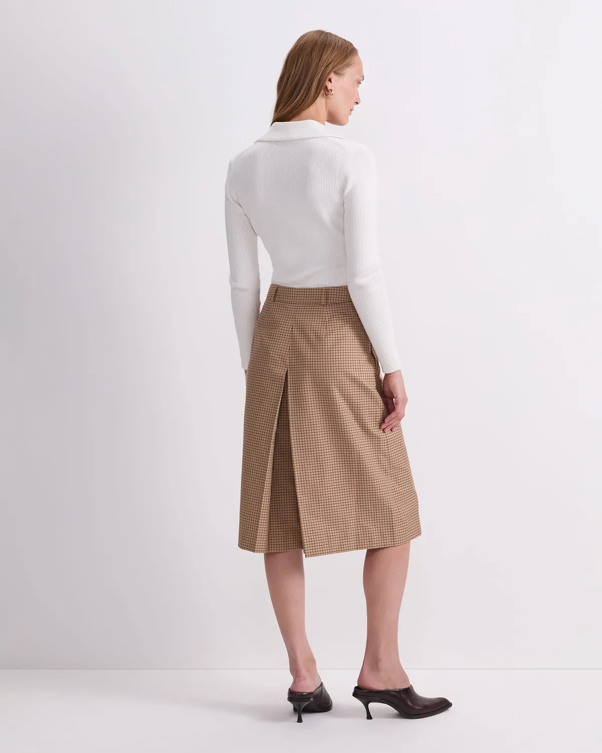 Sportscraft Audrey culotte à carreaux doublée genou