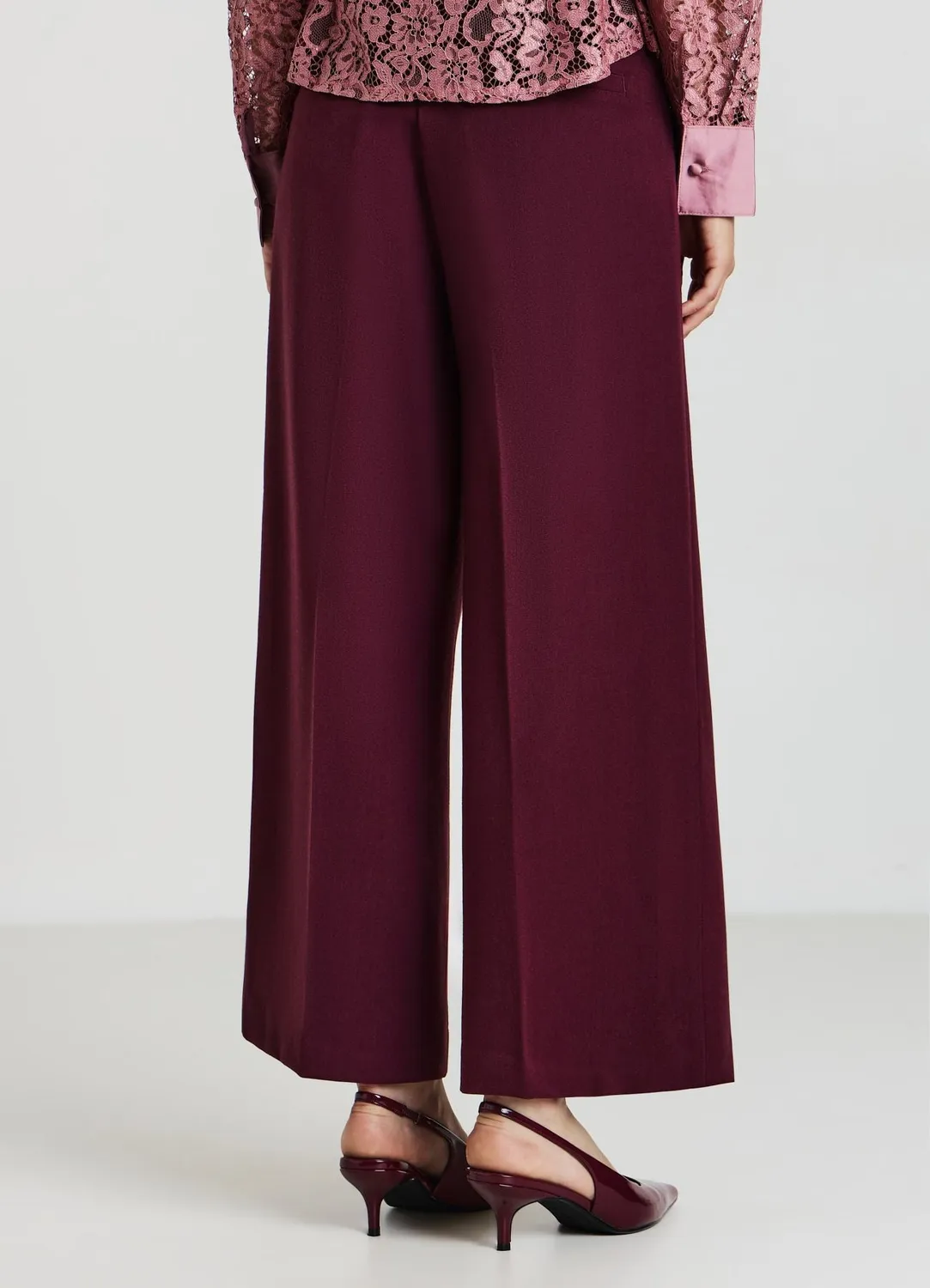Calliope pantalon culotte taille haute femme
