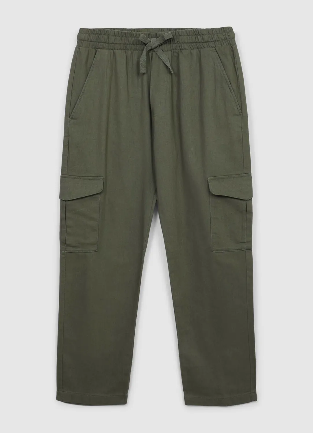 Calliope pantalon cargo homme coton uni regular