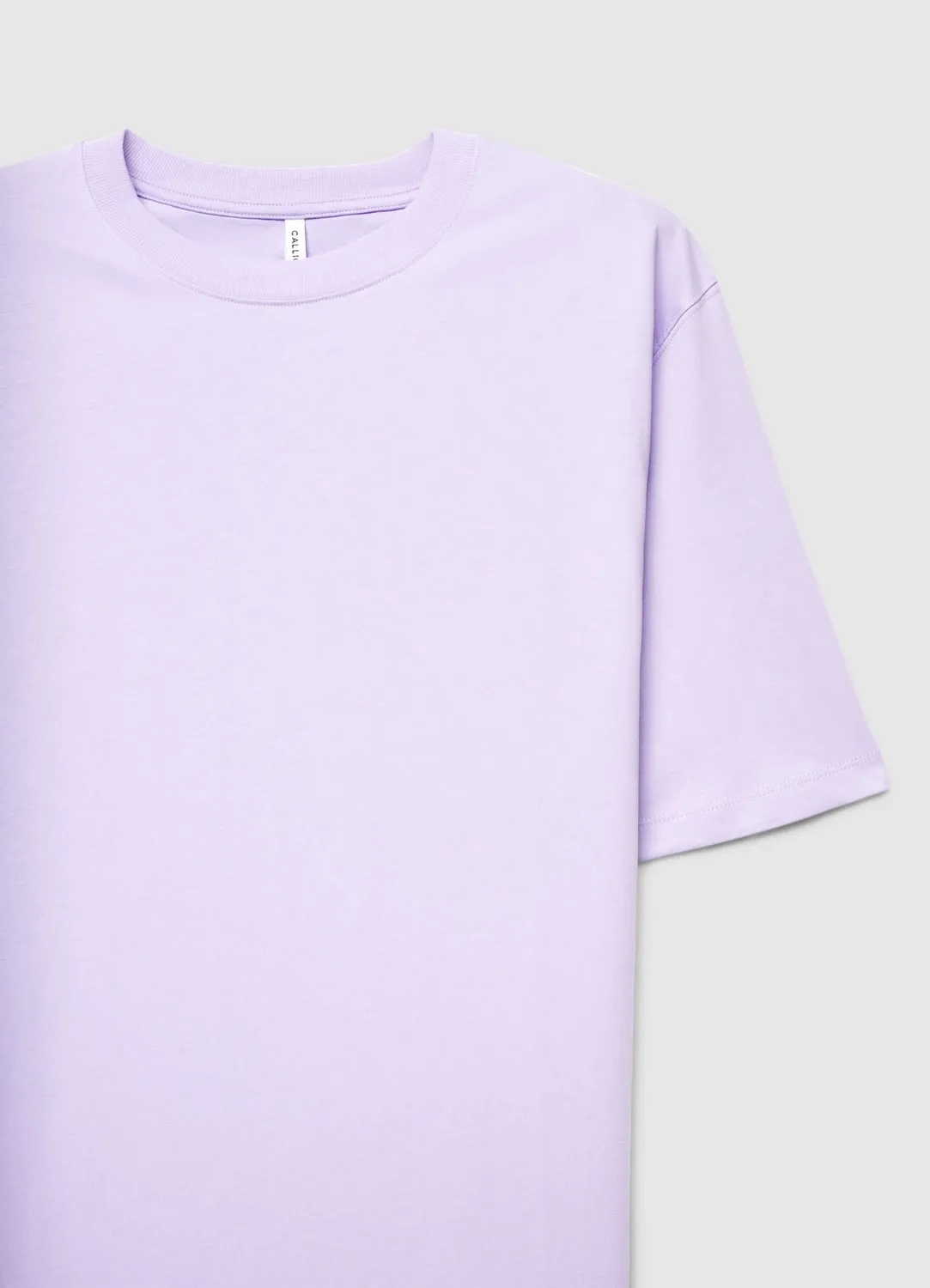 Calliope robe t-shirt unie à volant dentelle