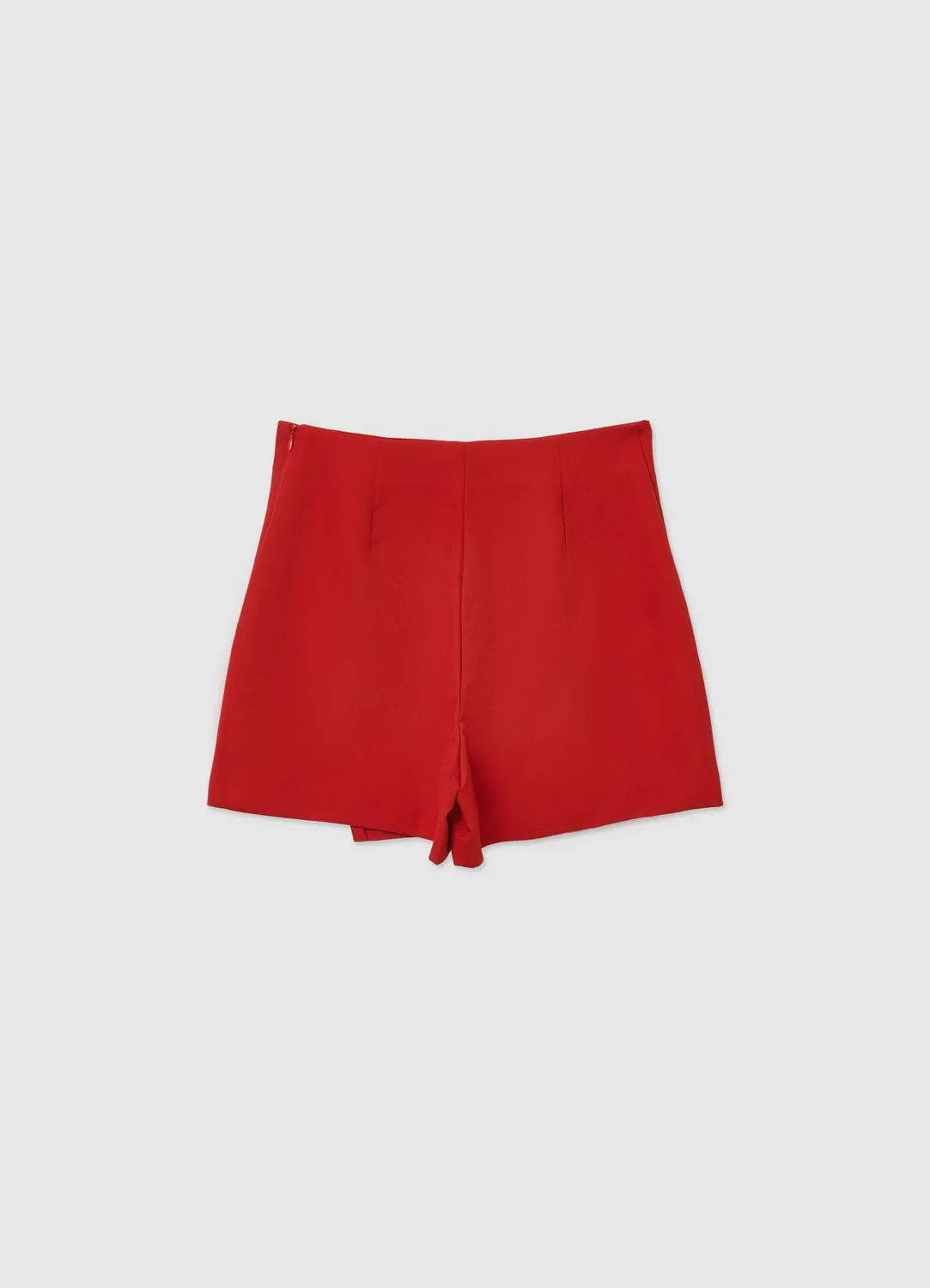 Calliope jupe-short femme panneau asymétrique