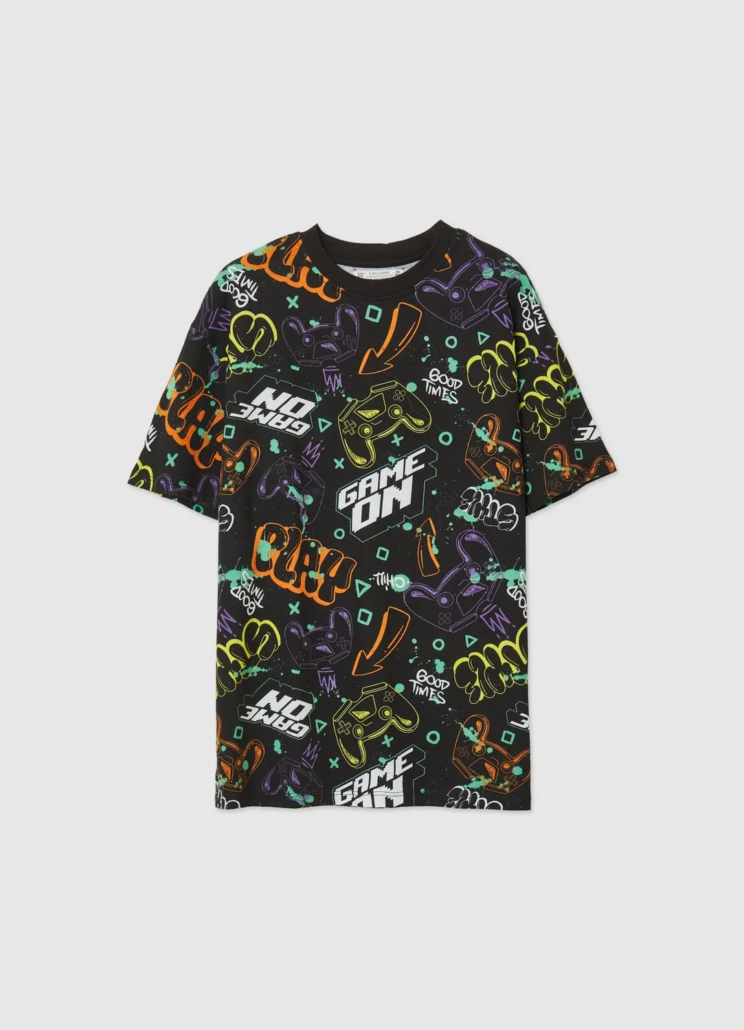 Calliope t-shirt over garçon gaming 10-11 ans