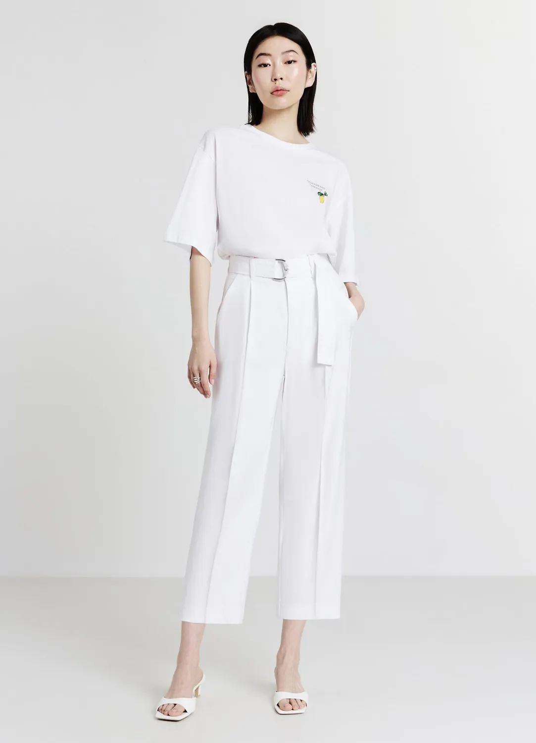 Calliope pantalon chino femme uni regular