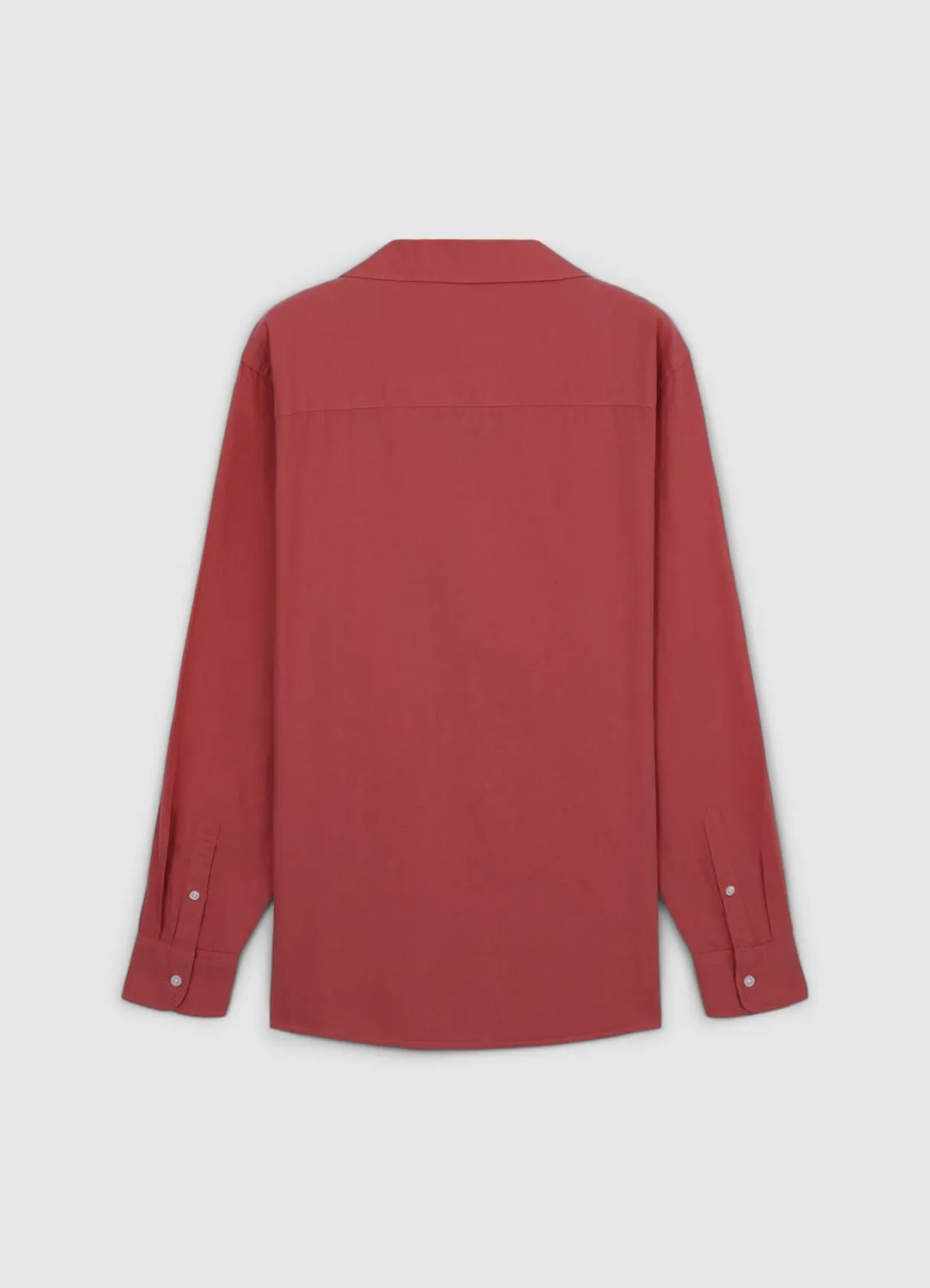 Calliope chemise classique unie coton homme