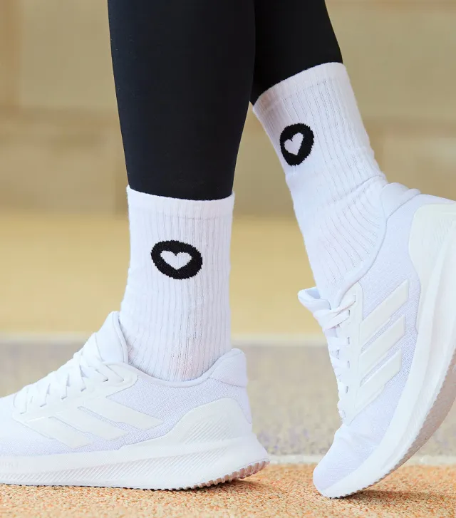 Cocorico Boost chaussettes sport femme blanc