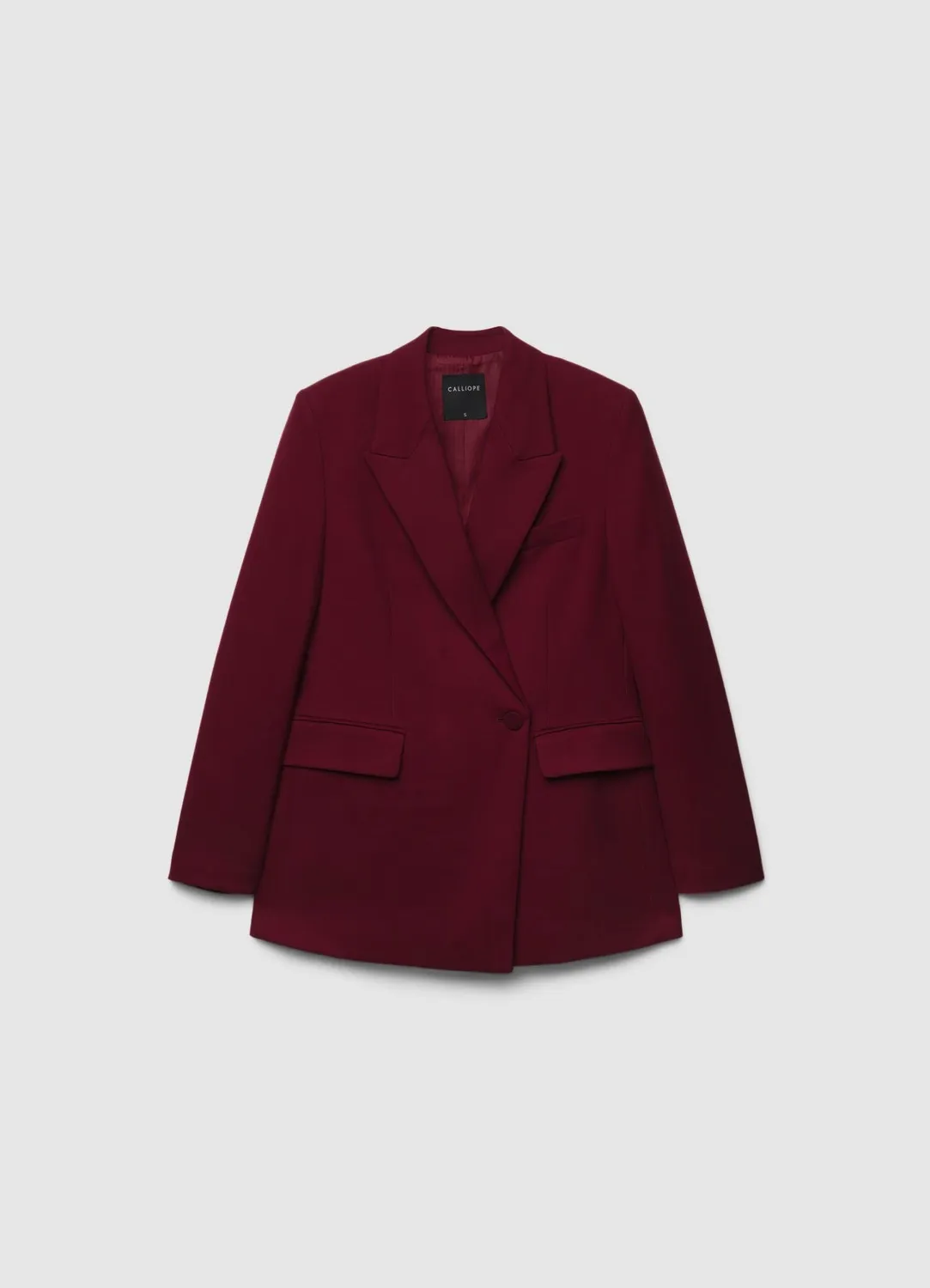 Calliope blazer double boutonnage femme coupe droite