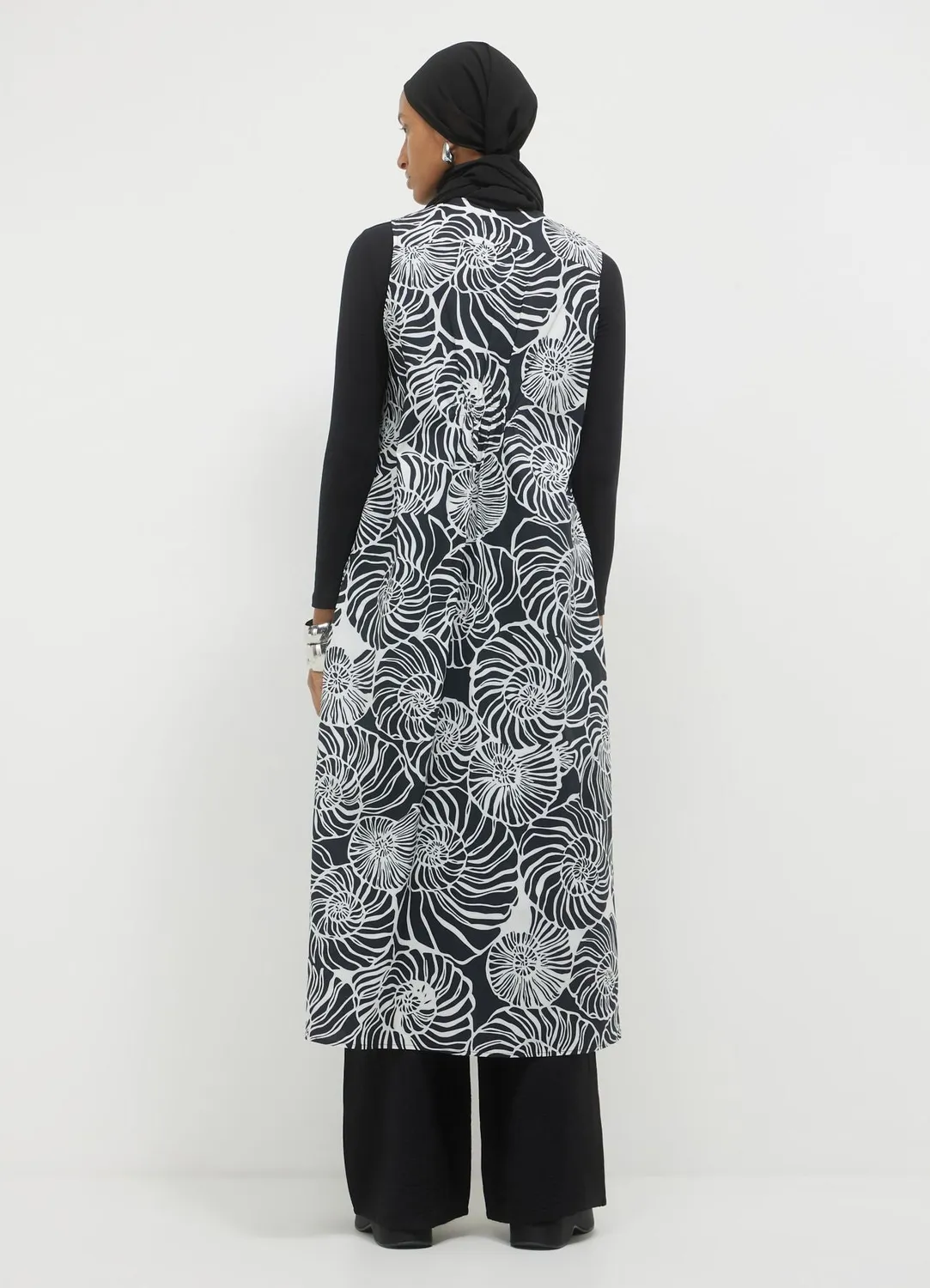 Calliope robe longue bicolore sans manches femme