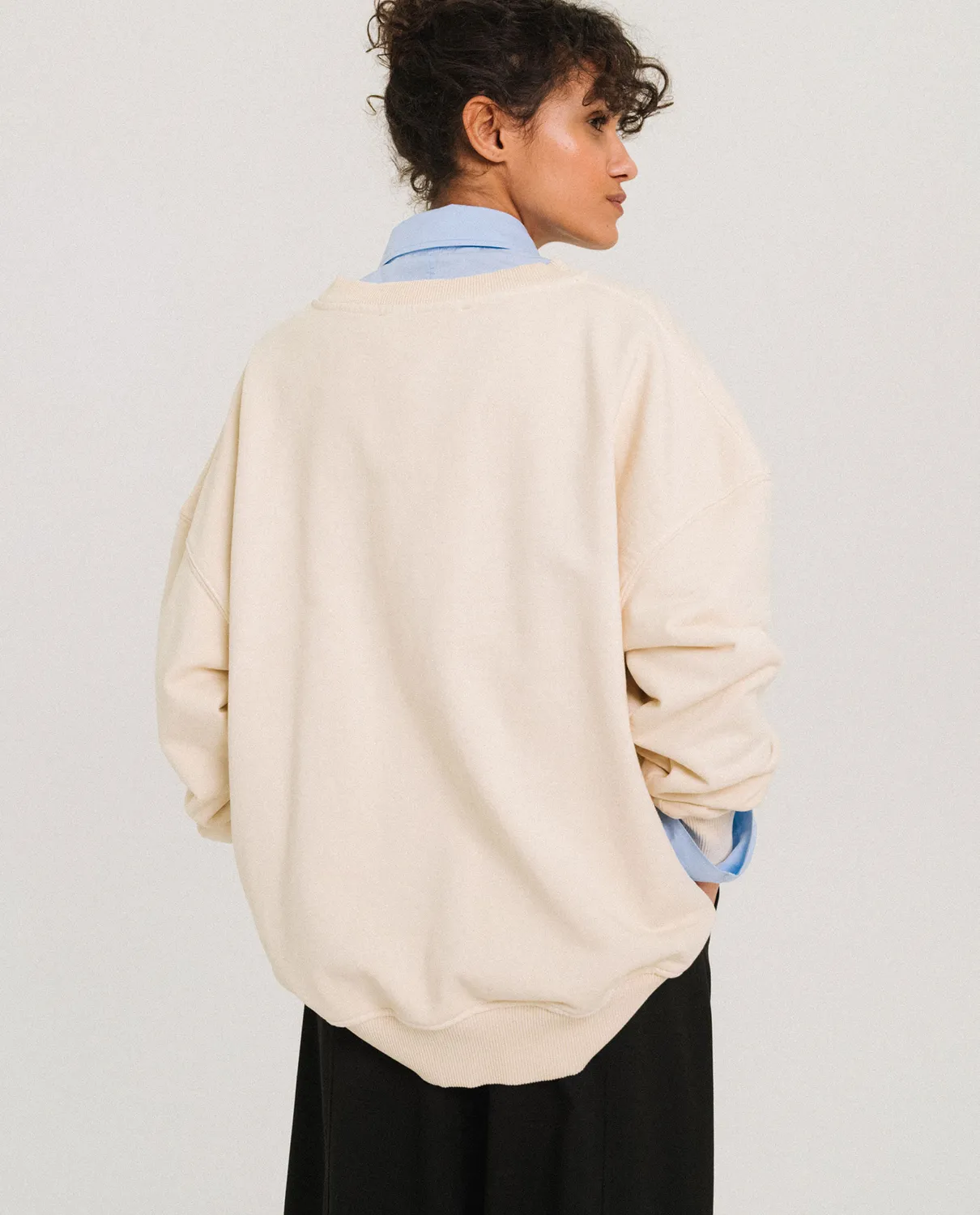 TINSELS FANFAN ANDREW sweat molleton coton loose
