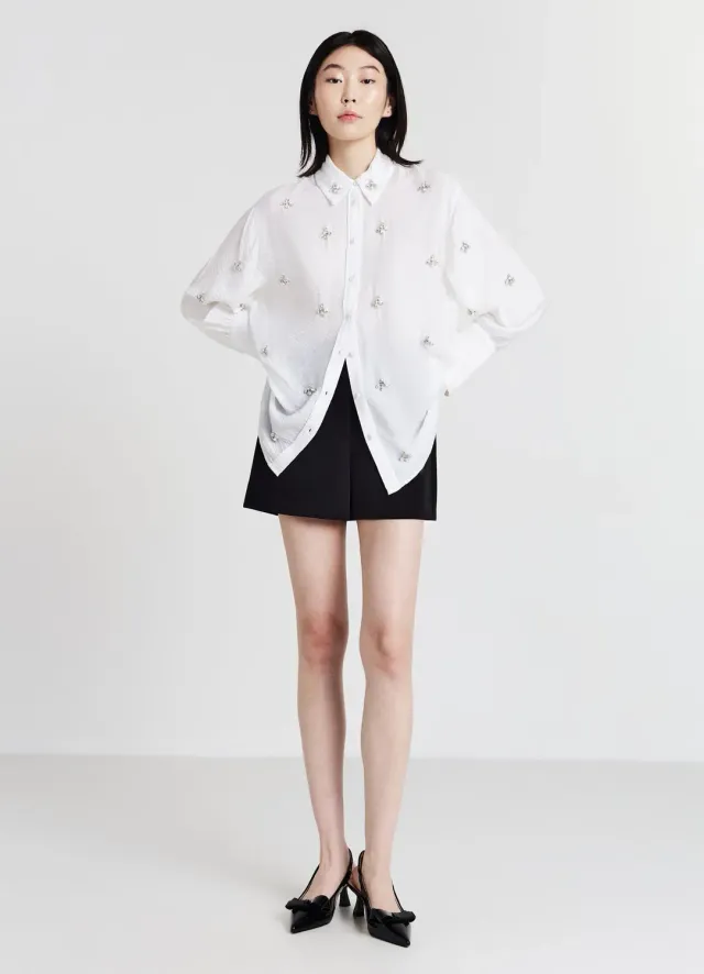 Calliope chemise oversize applications femme