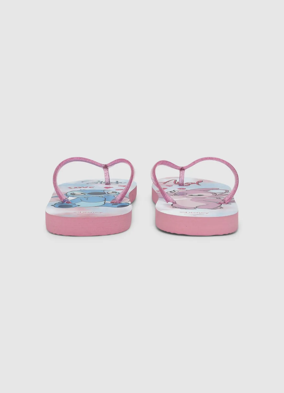 Calliope Stitch tongs fille paillettes coeur