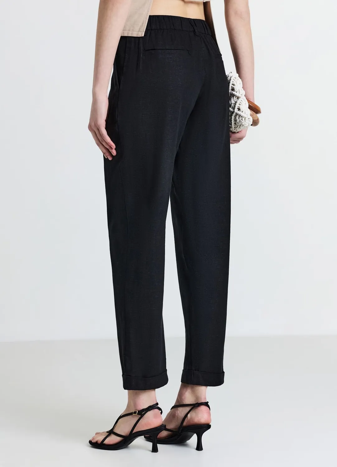 Calliope pantalon lin viscose femme poches françaises