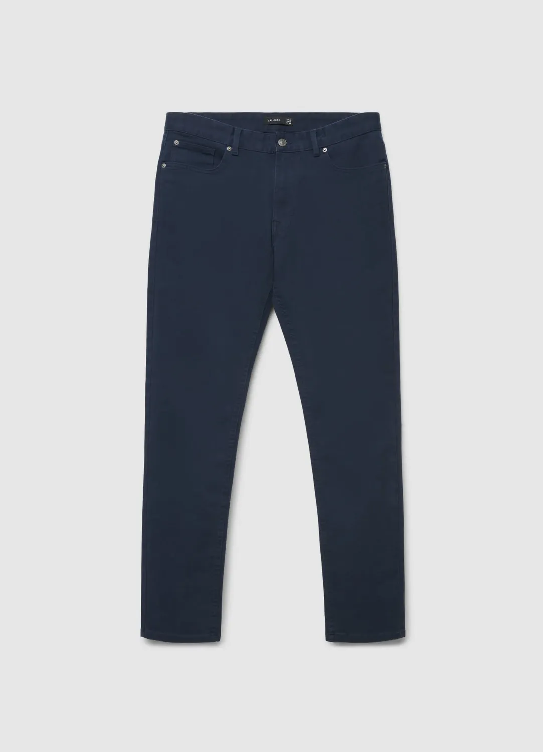 Calliope Pantalon 5 poches drill homme uni