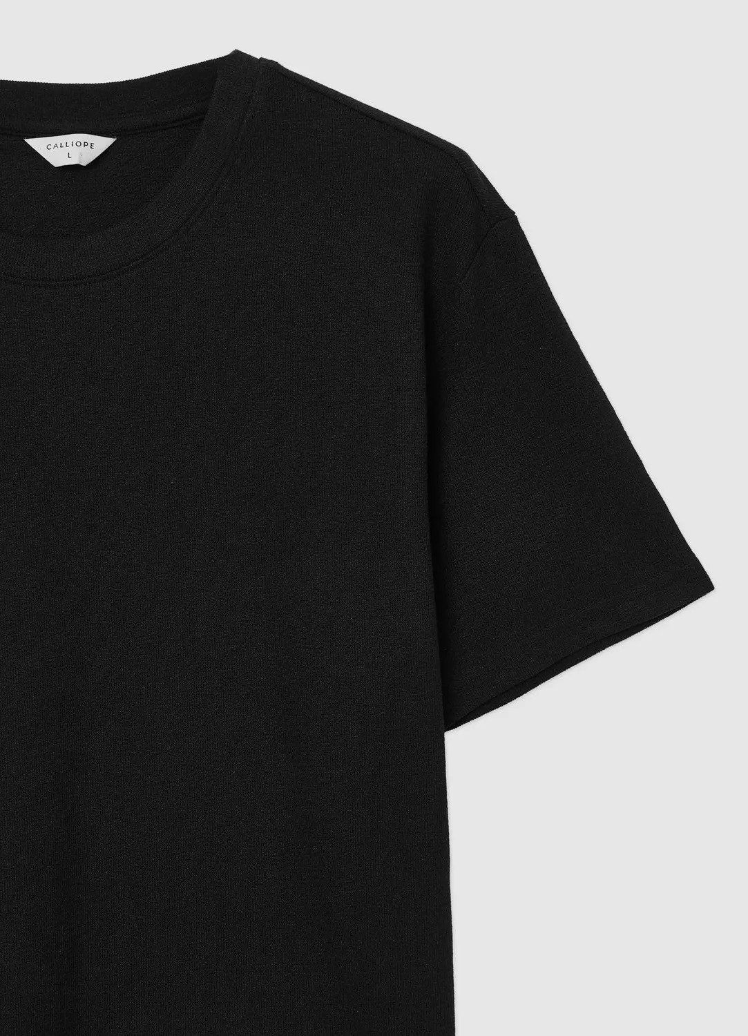 Calliope t-shirt col rond uni homme coton