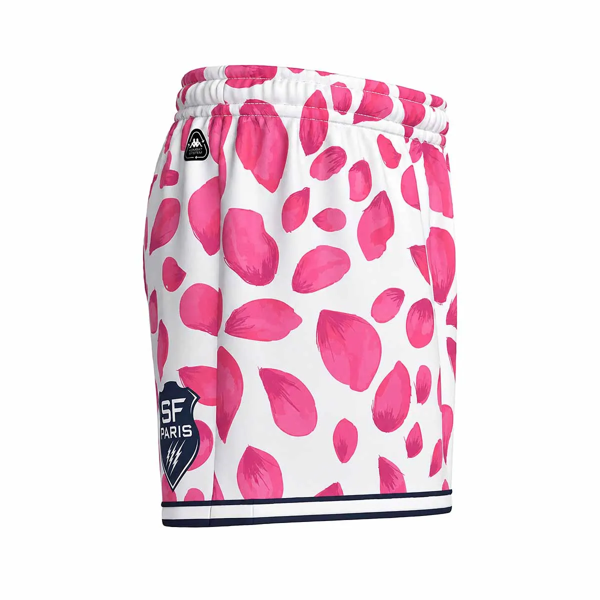 Kappa Kombat Ryder Stade Français short blanc enfant