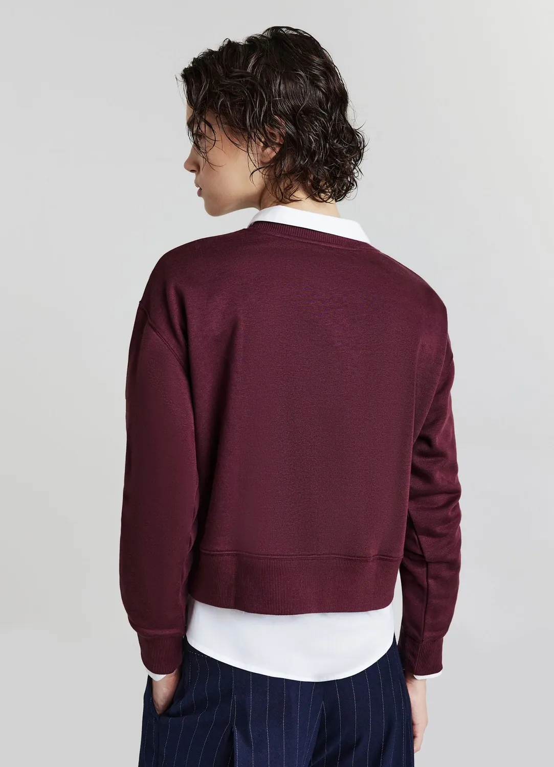 Calliope sweat imprimé col rond femme