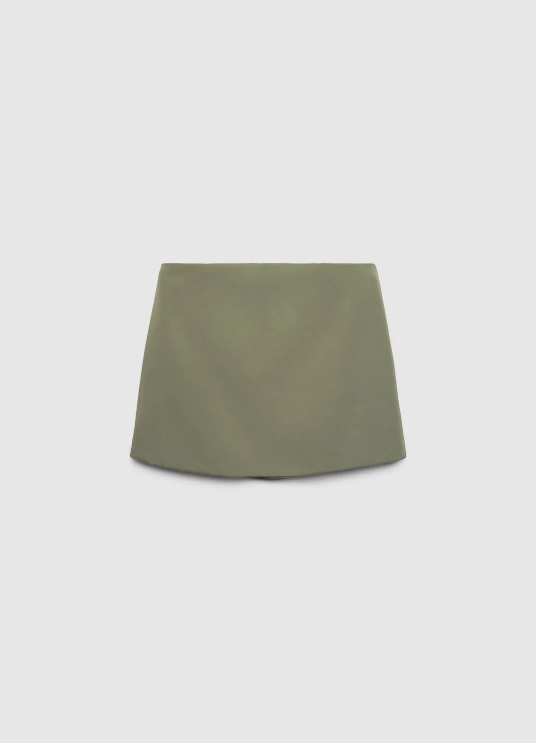 Calliope unie jupe-short femme mini fentes