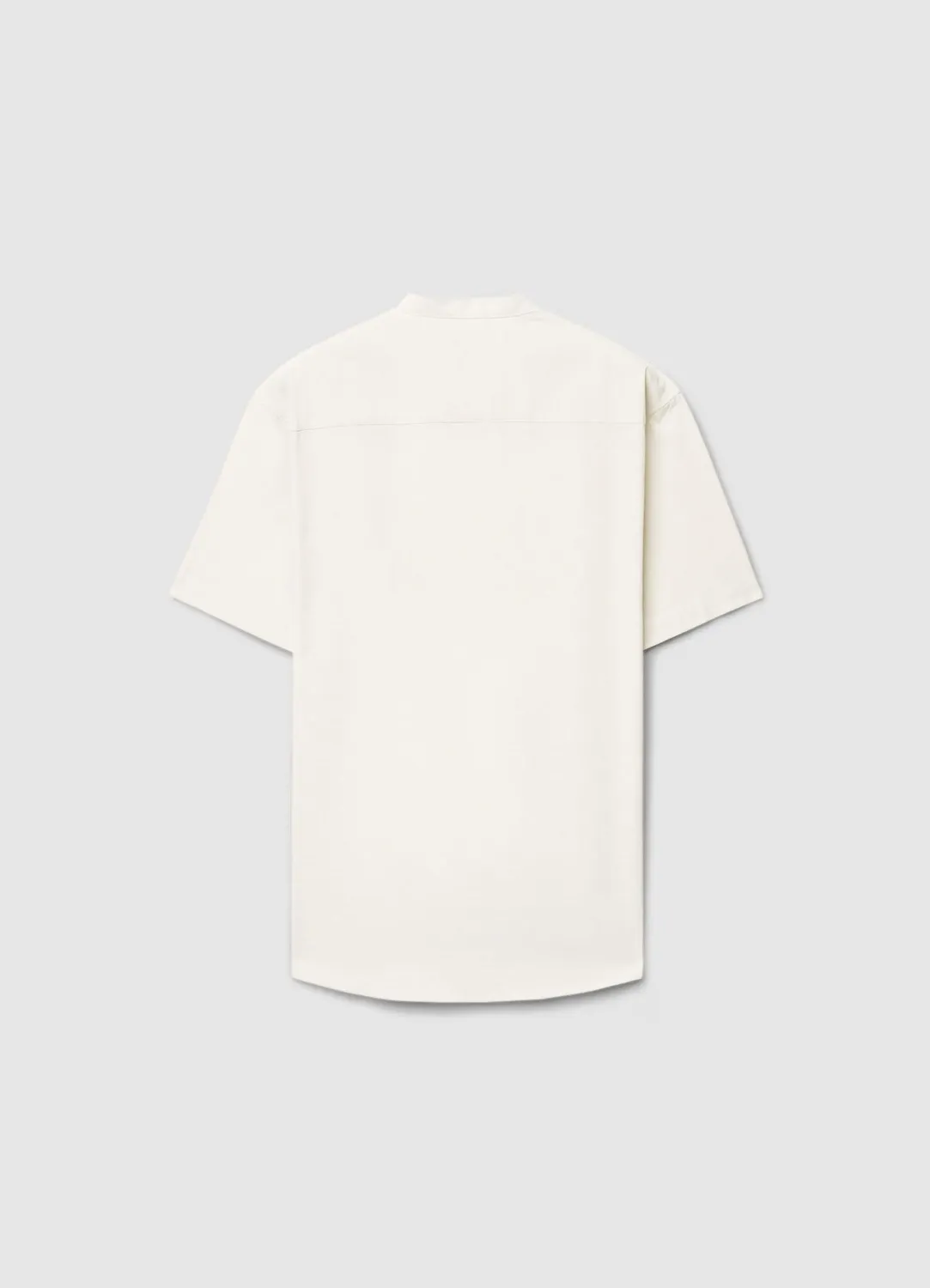 Calliope chemise col mao homme lin manches courtes