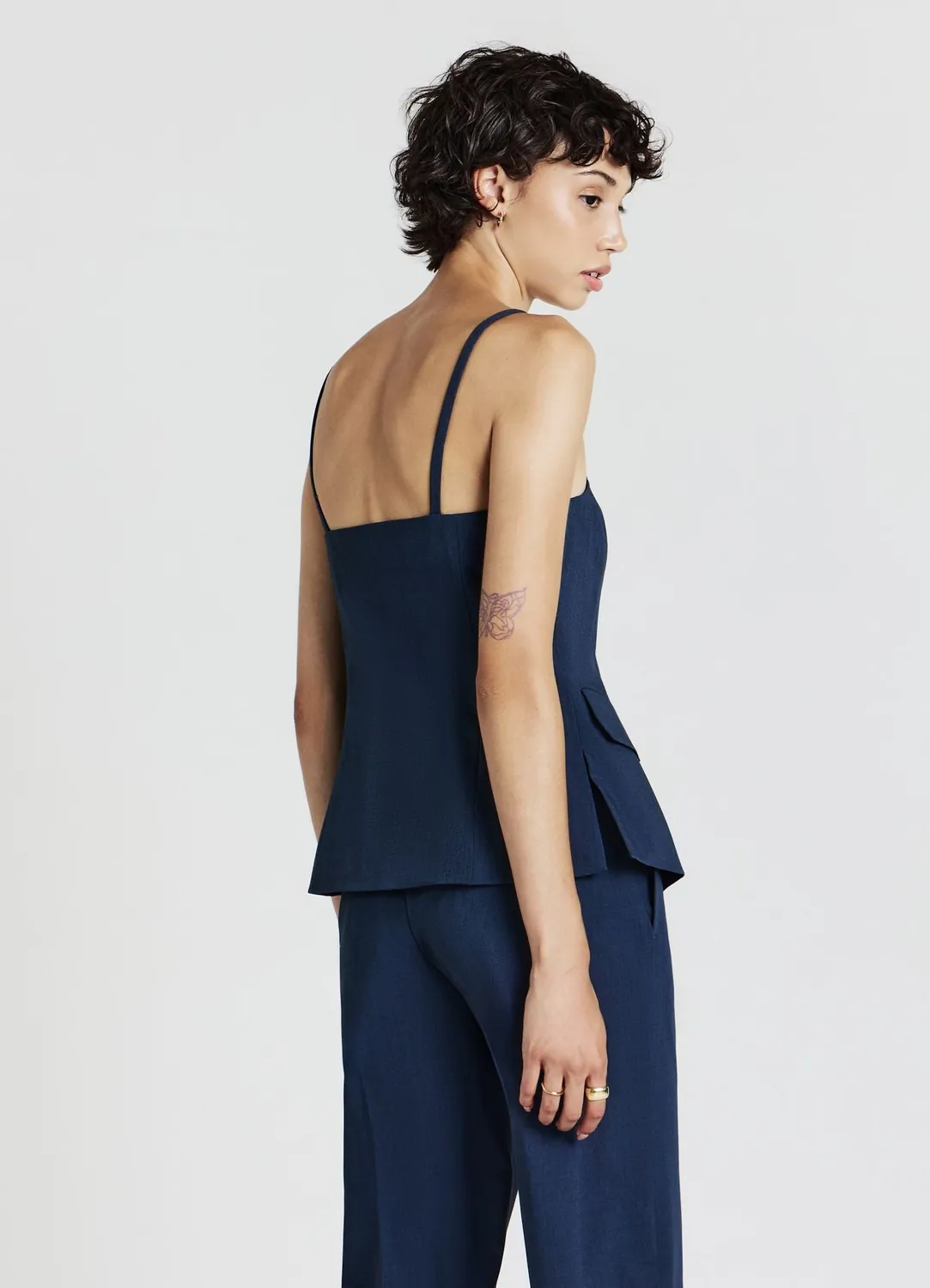 Calliope gilet femme boutons coupe cintrée