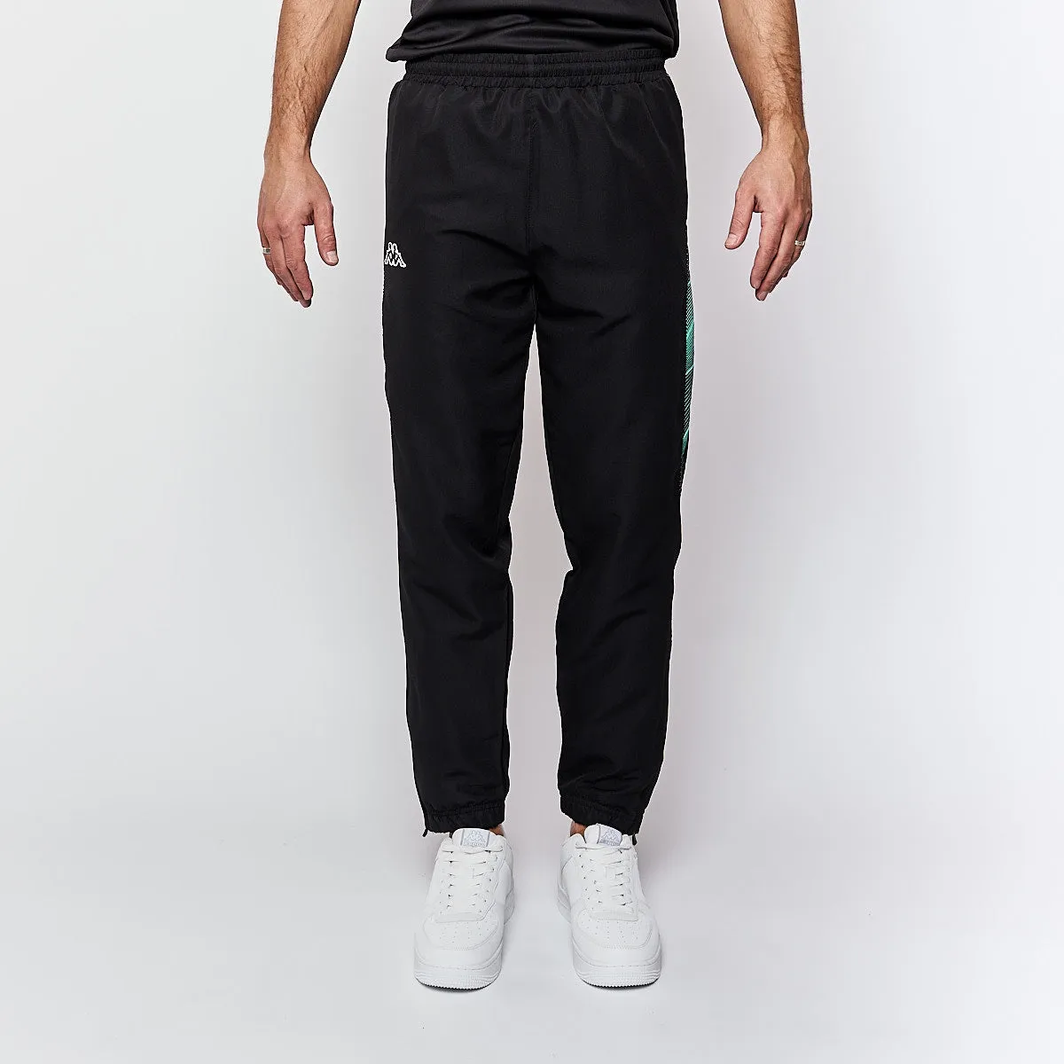 Kappa Ecale Sportswear pantalon noir homme coupe droite