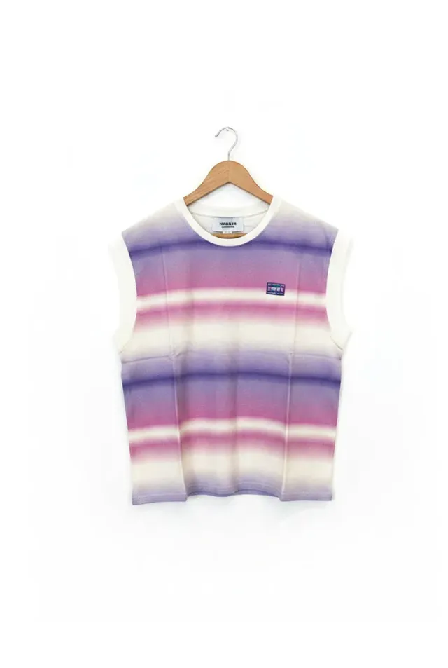 Perpète Lisa tee-shirt mauve XL étiquette de travers