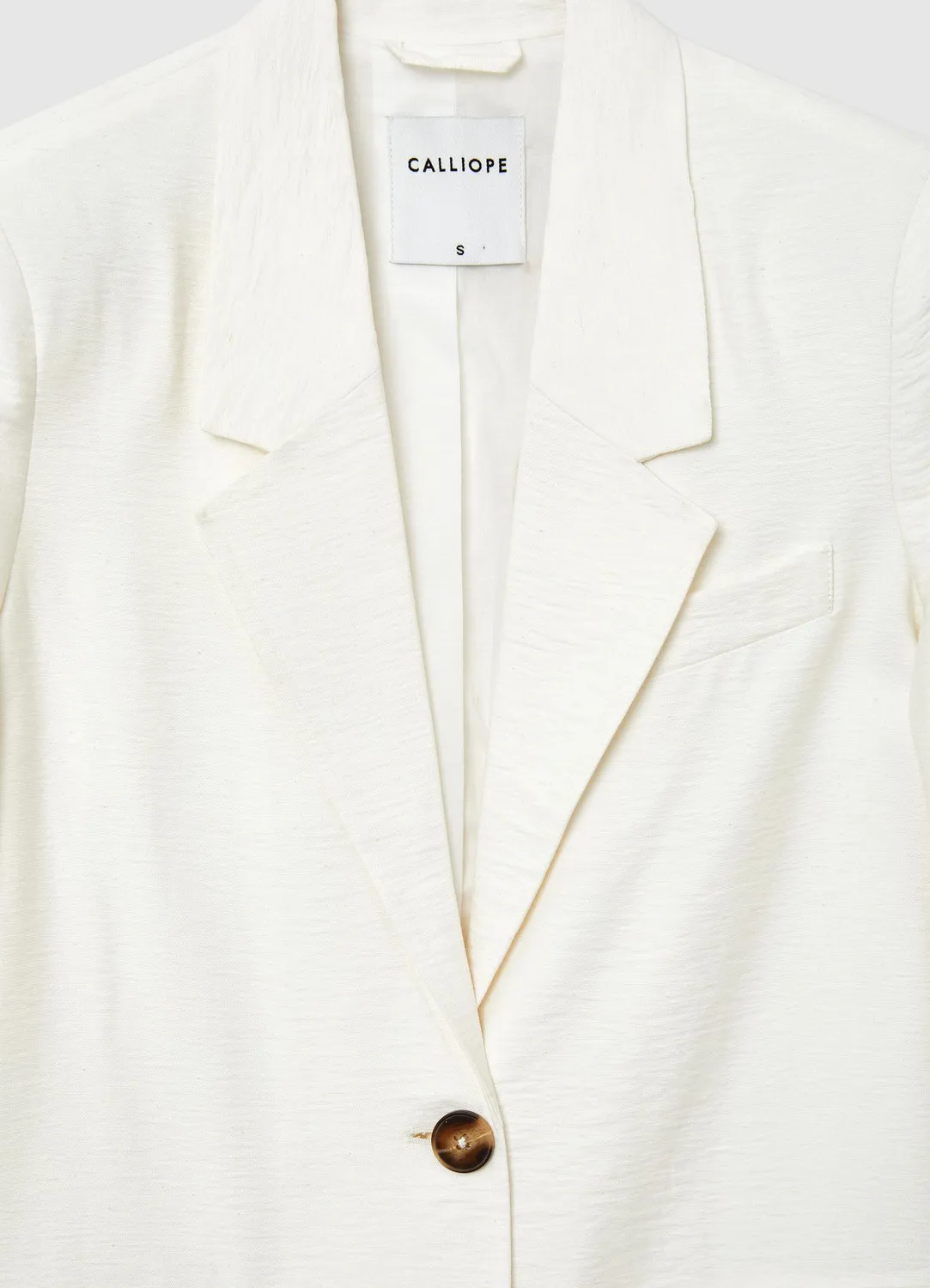 Calliope bubble blazer femme monopetto 2 boutons