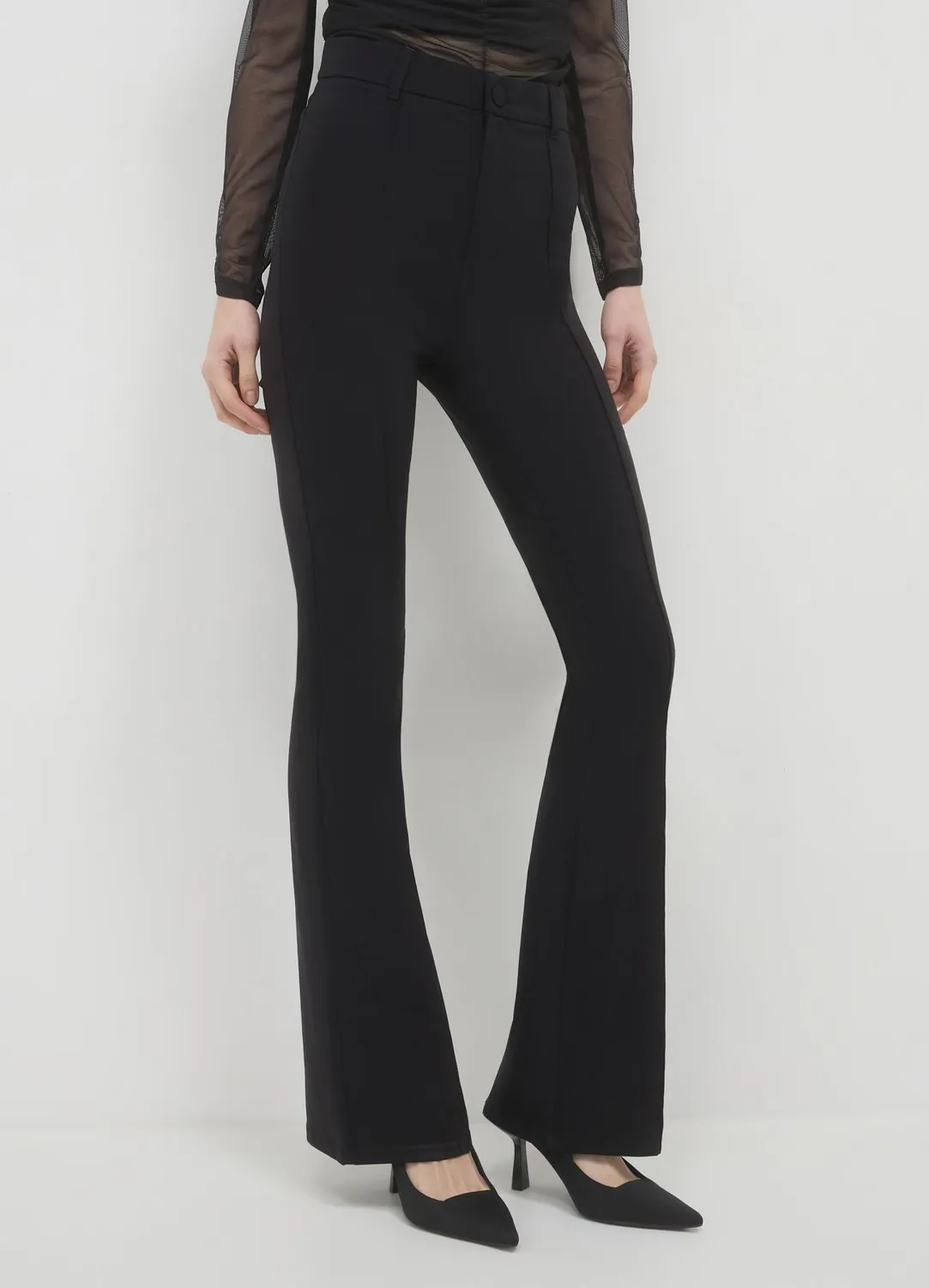 Calliope Zampa pantalon femme évasé regular