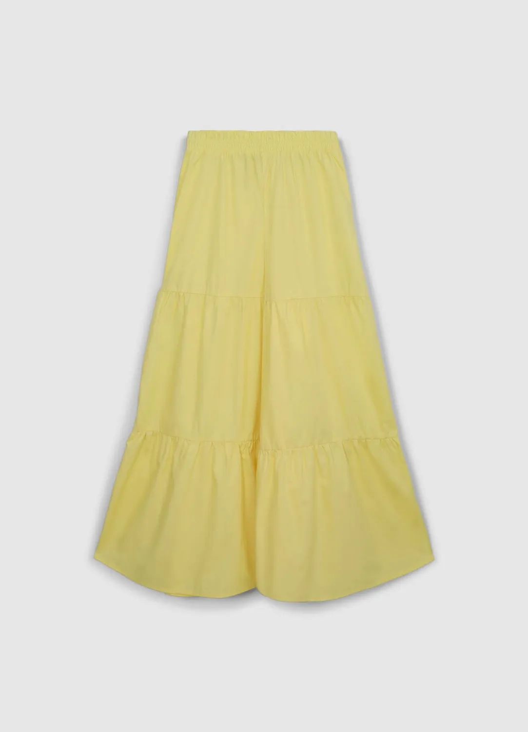 Calliope pantalon large à volants taille S coton