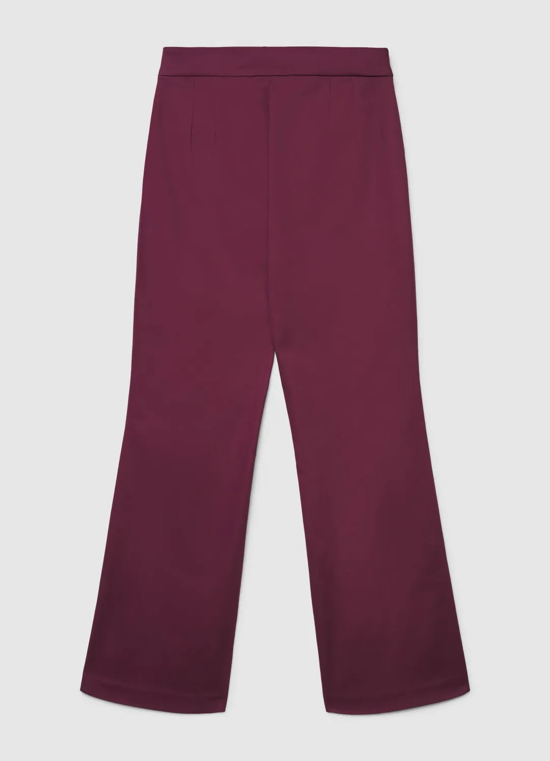 Calliope pantalon cropped flare femme coton