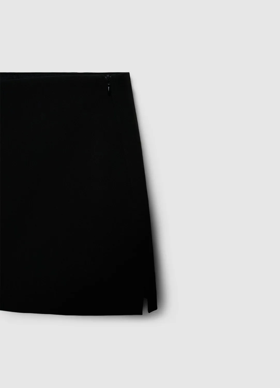 Calliope jupe-short uni mini à fentes