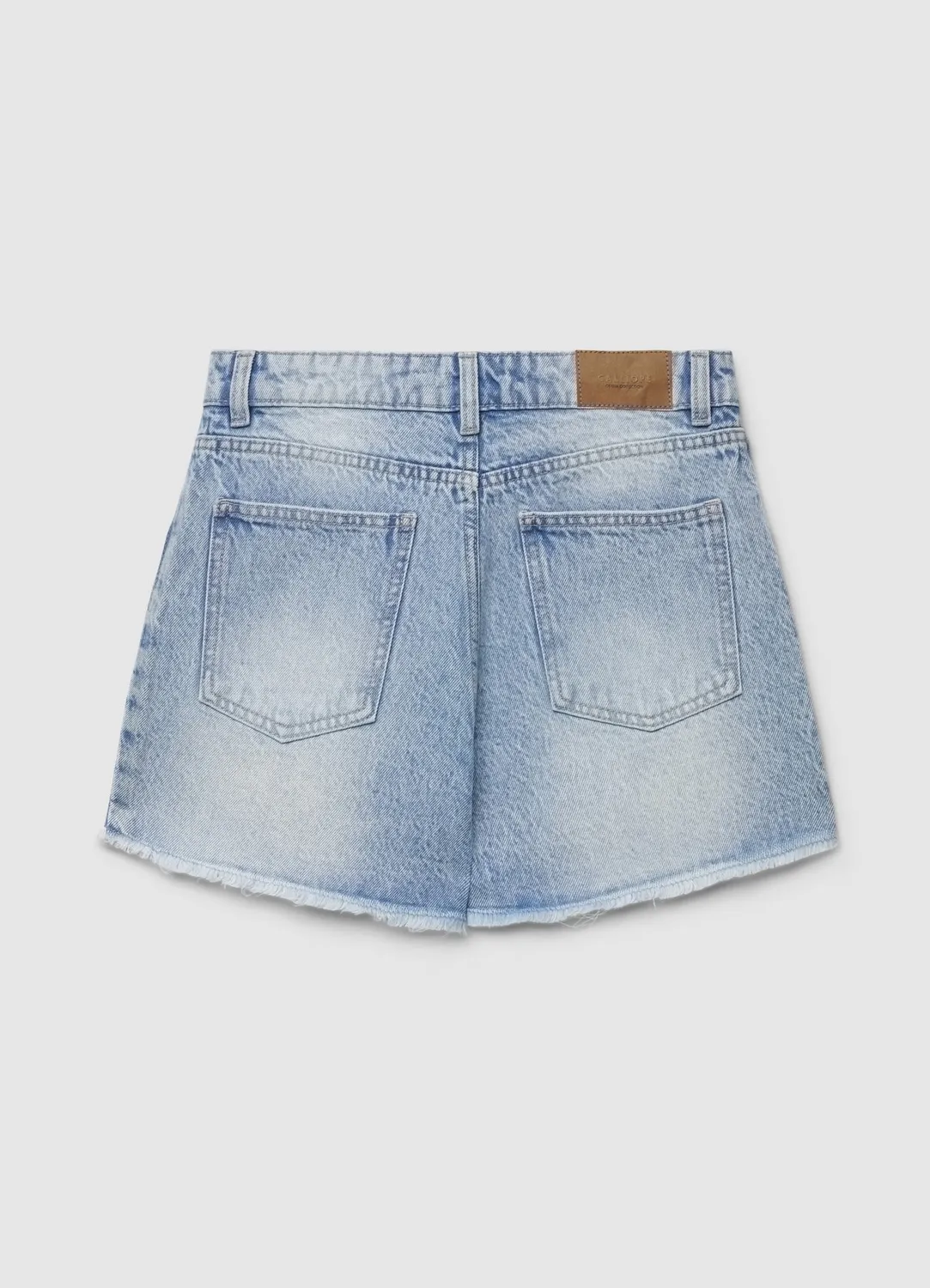 Calliope short jean strass déchiré effrangé