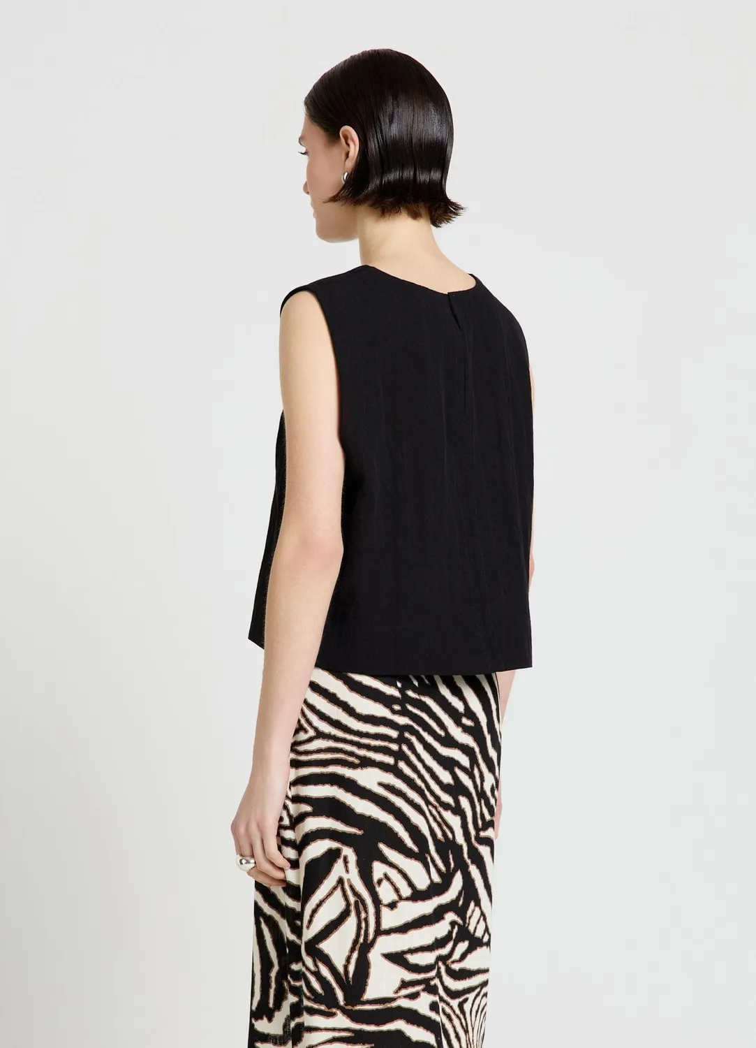 Calliope blouse sans manches femme bureau