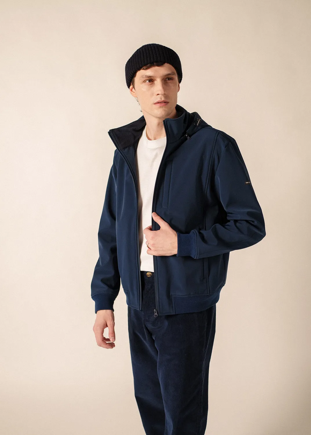 Saint James St Olivier blouson amiral softshell