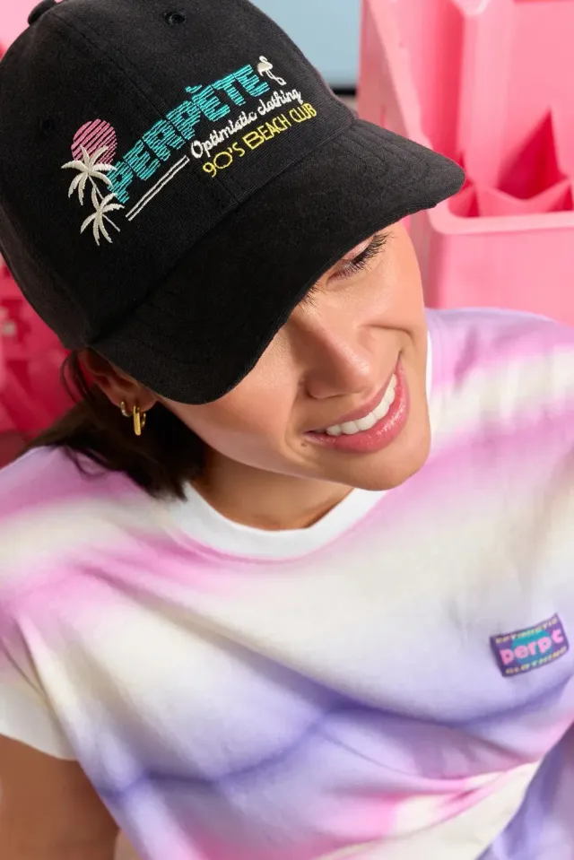 Perpète casquette carbone coton bio brodée
