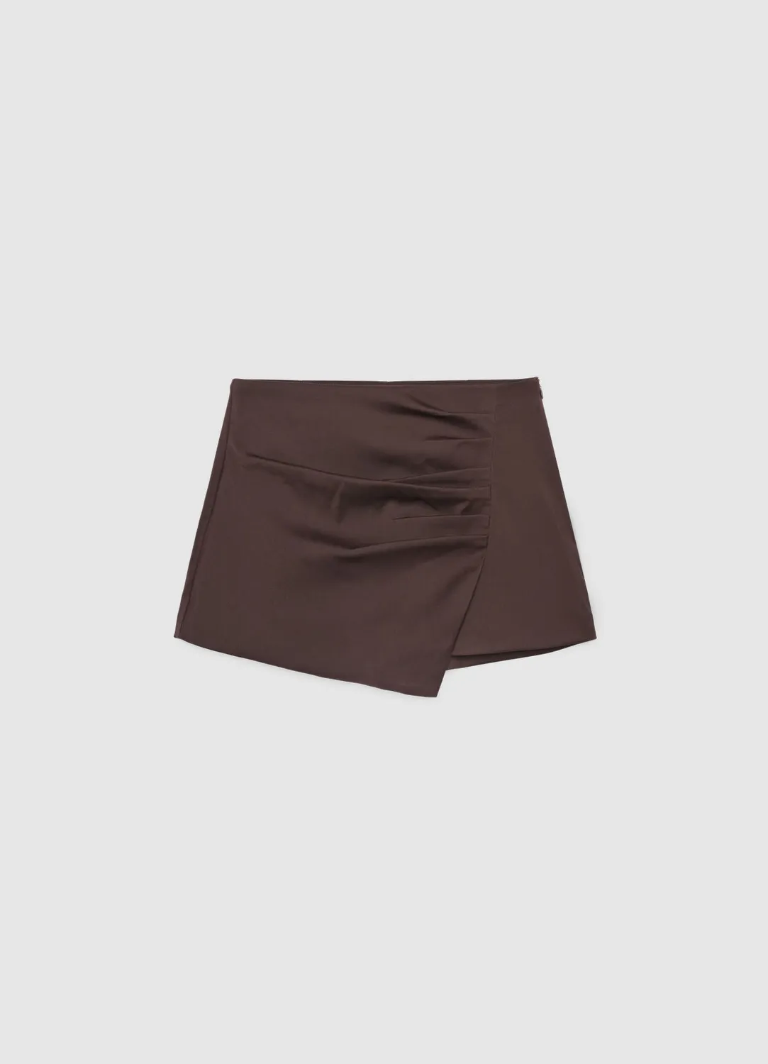 Calliope Jupe-short femme plissée coupe droite
