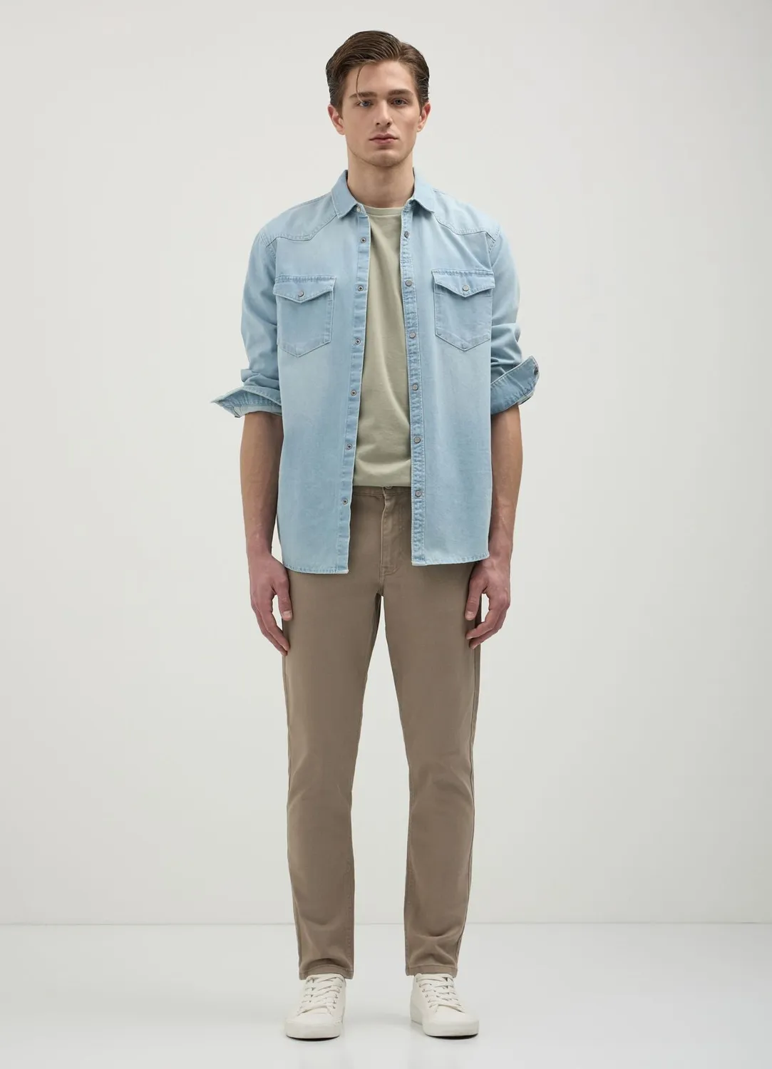 Calliope pantalon 5 poches slim coton homme 48
