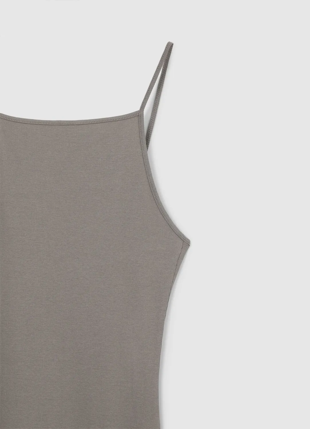 Calliope robe longue côtelé bretelles fines femme uni