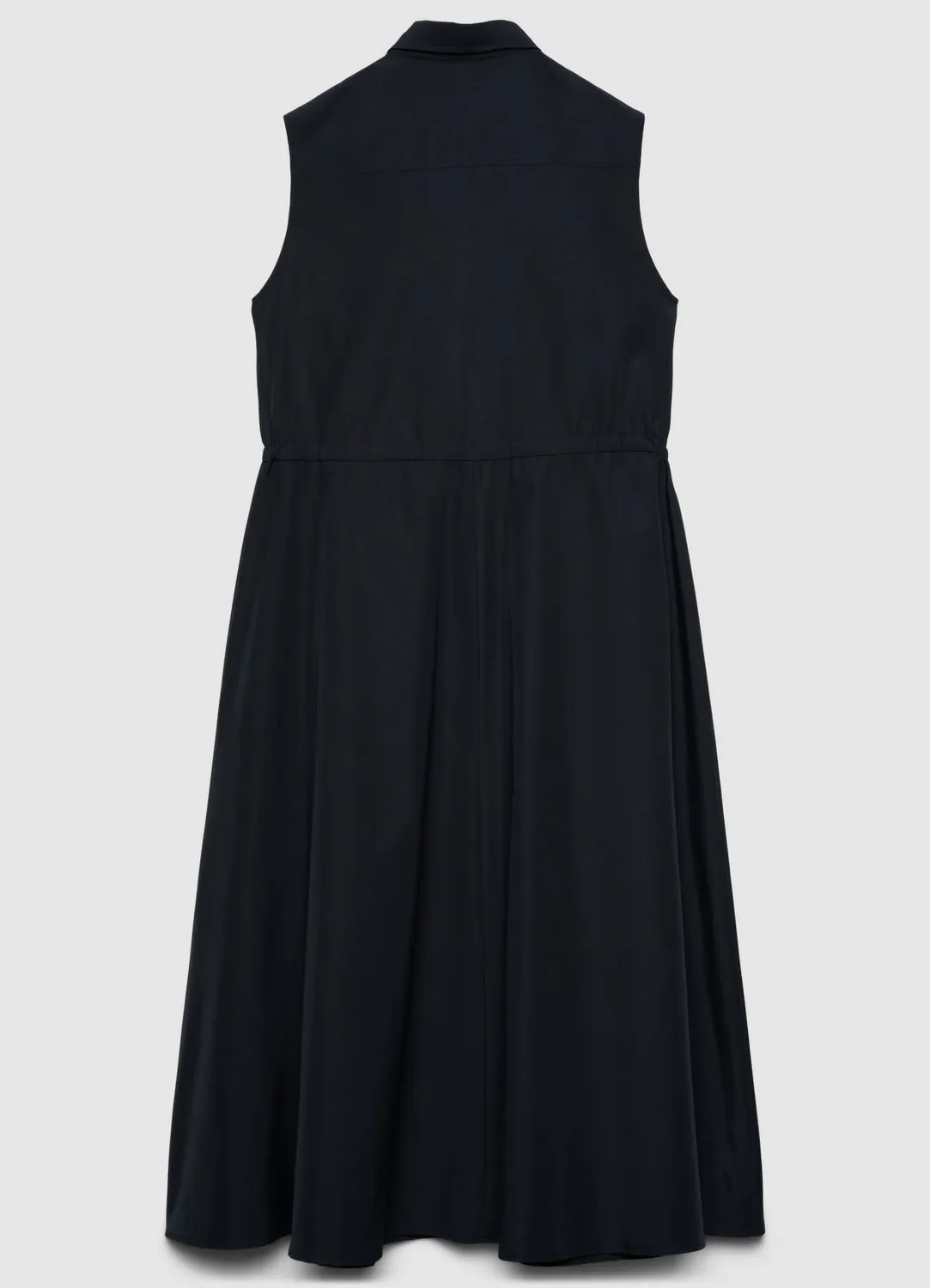 Calliope Atelier robe chemisier longue sans manches