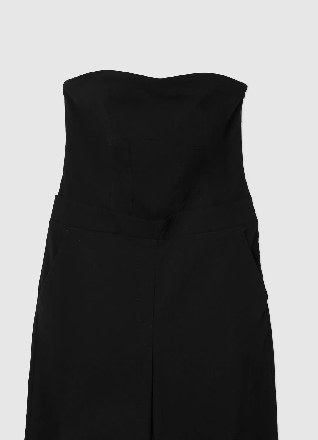 Calliope Combinaison bandeau femme palazzo unie