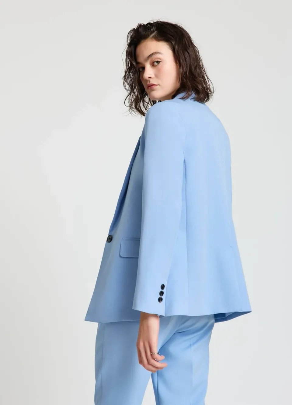Calliope blazer femme 1 bouton coupe regular