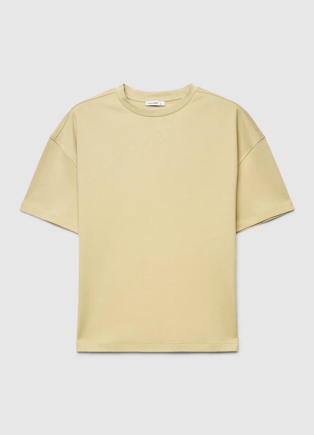 Calliope t-shirt ample uni homme col rond