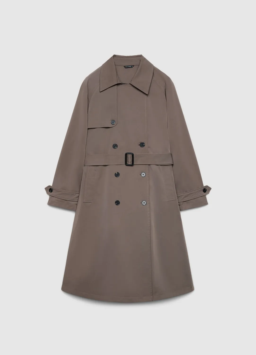 Calliope trench femme over ceinture double boutonnage