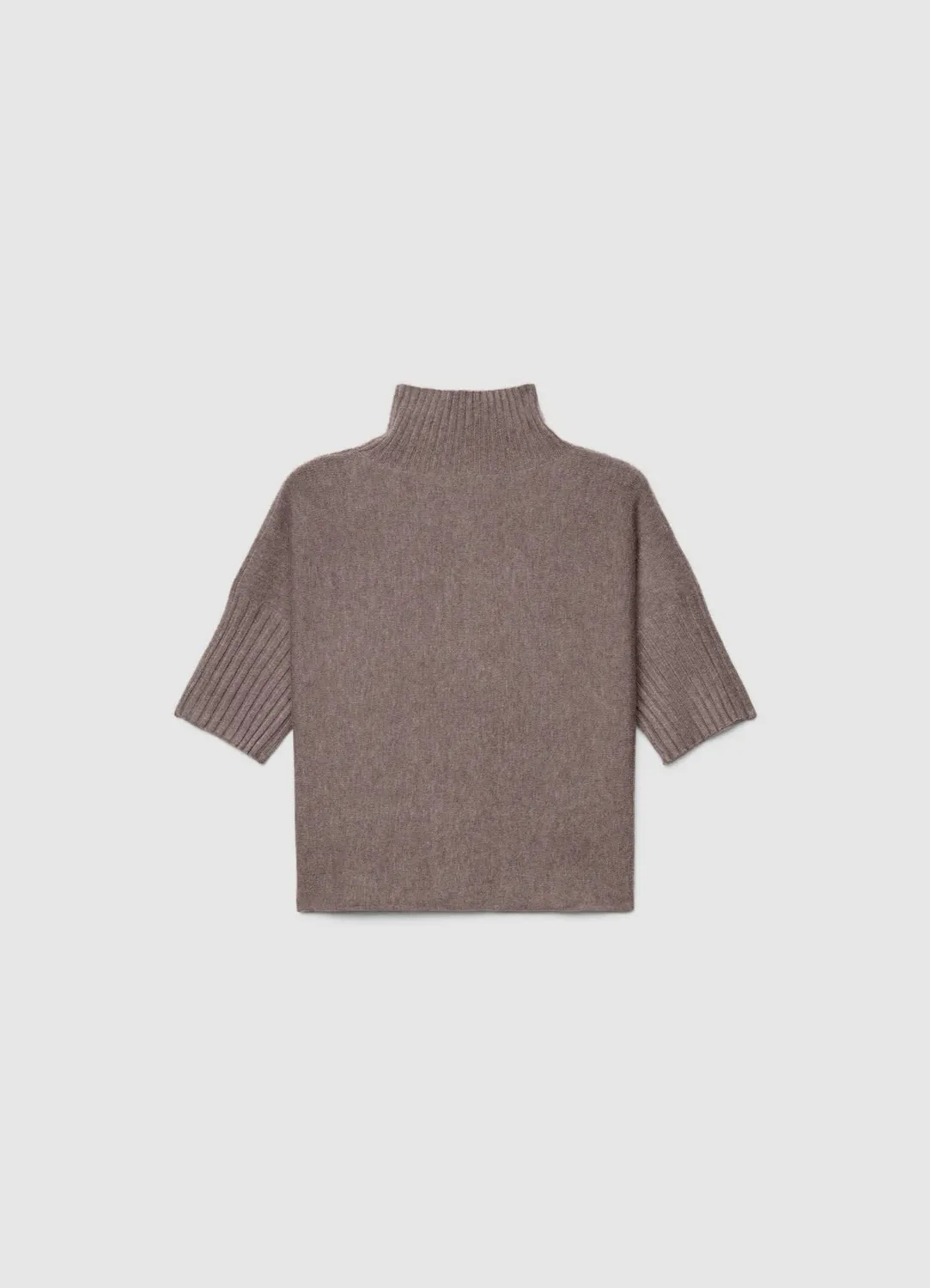 Calliope pull col bateau manches 3/4 femme uni