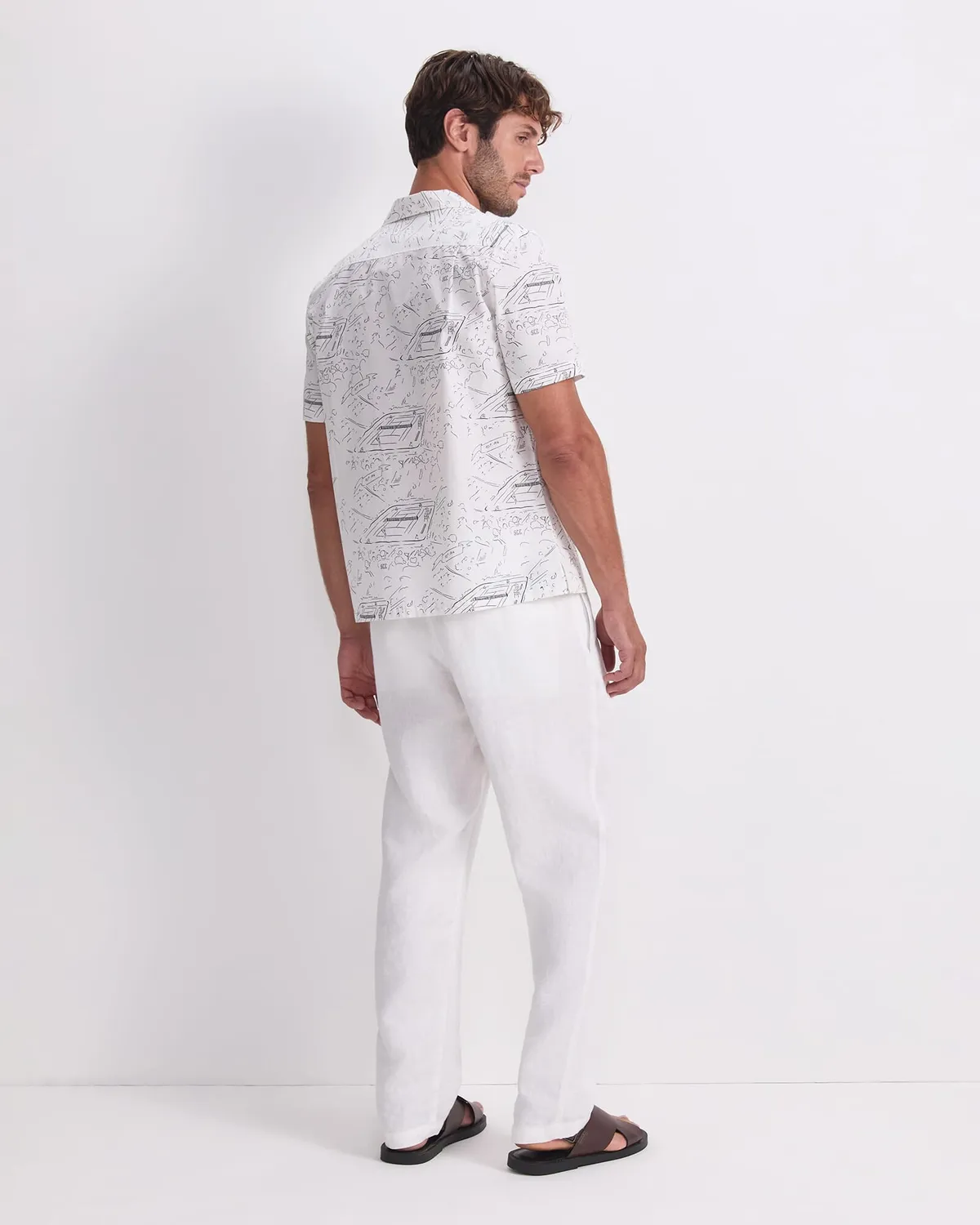 Sportscraft Rally chemise coton imprimée homme