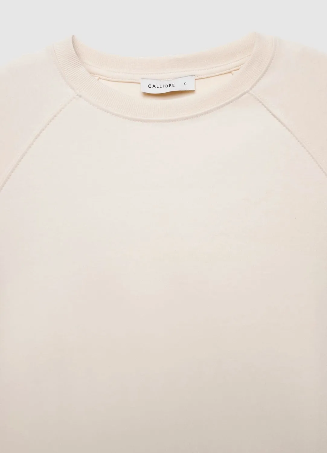 Calliope sweat col rond uni femme taille M